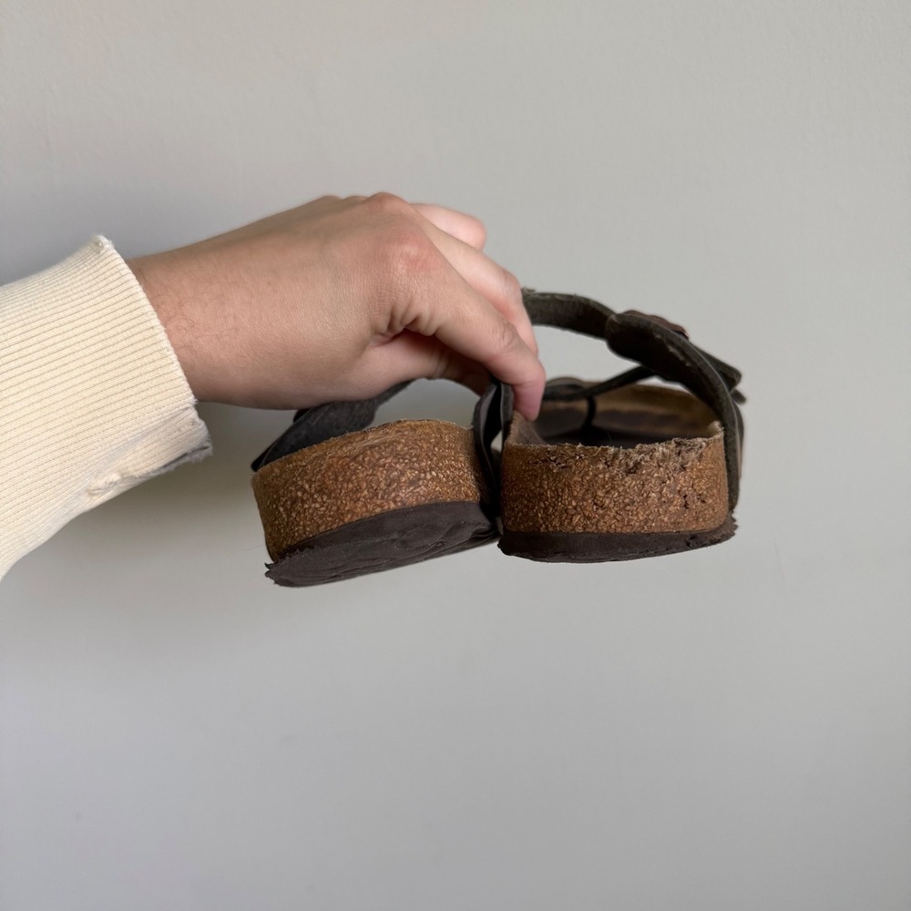 Birkenstock Mayari Birko-Flor Sandals Mocha Brown Women EU 36 US 5-5.5 - Picture 5 of 8